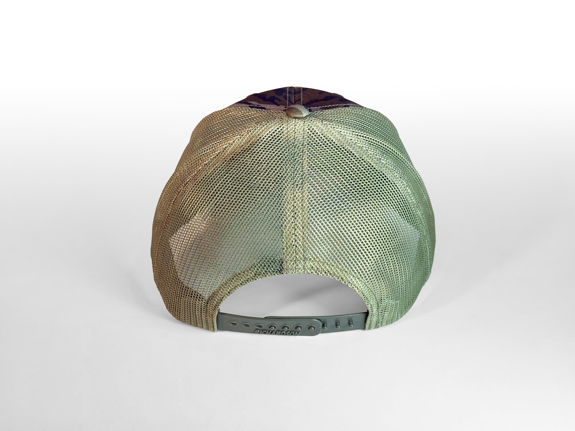 Mossy Oak Bottomland Leather Patch Trucker Hat