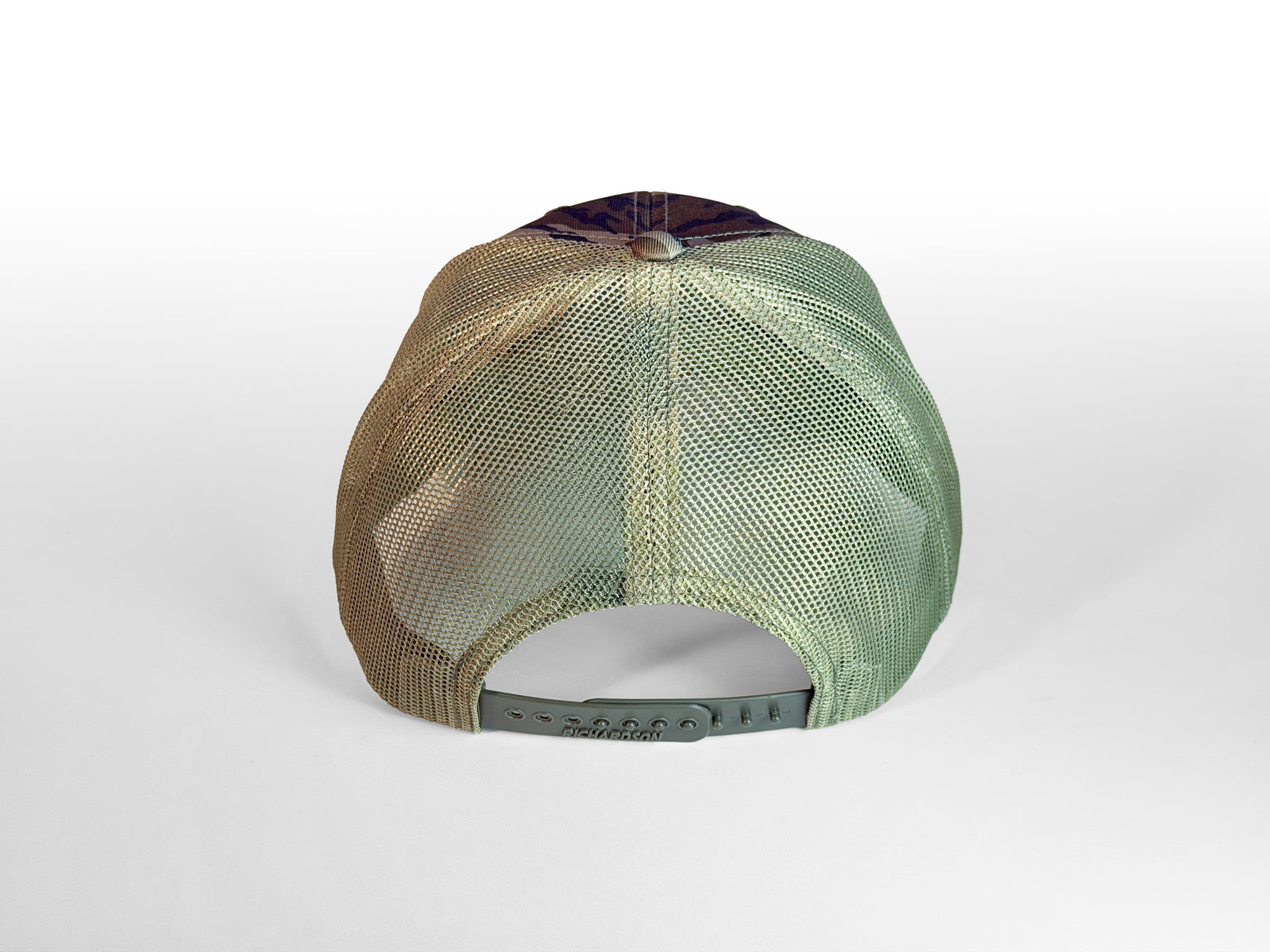 Mossy Oak Bottomland Leather Patch Trucker Hat