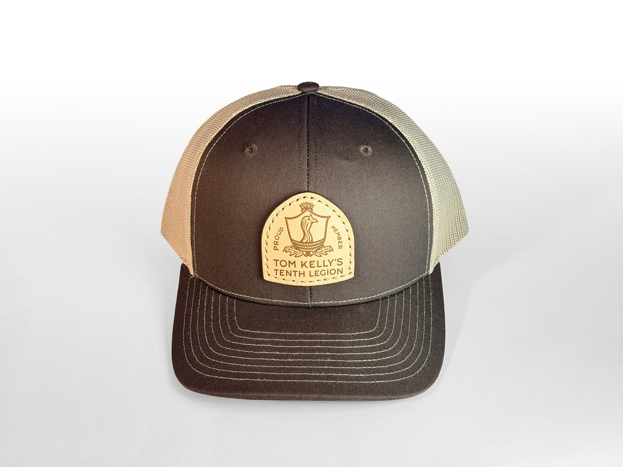 The Leather Patch Trucker Hat