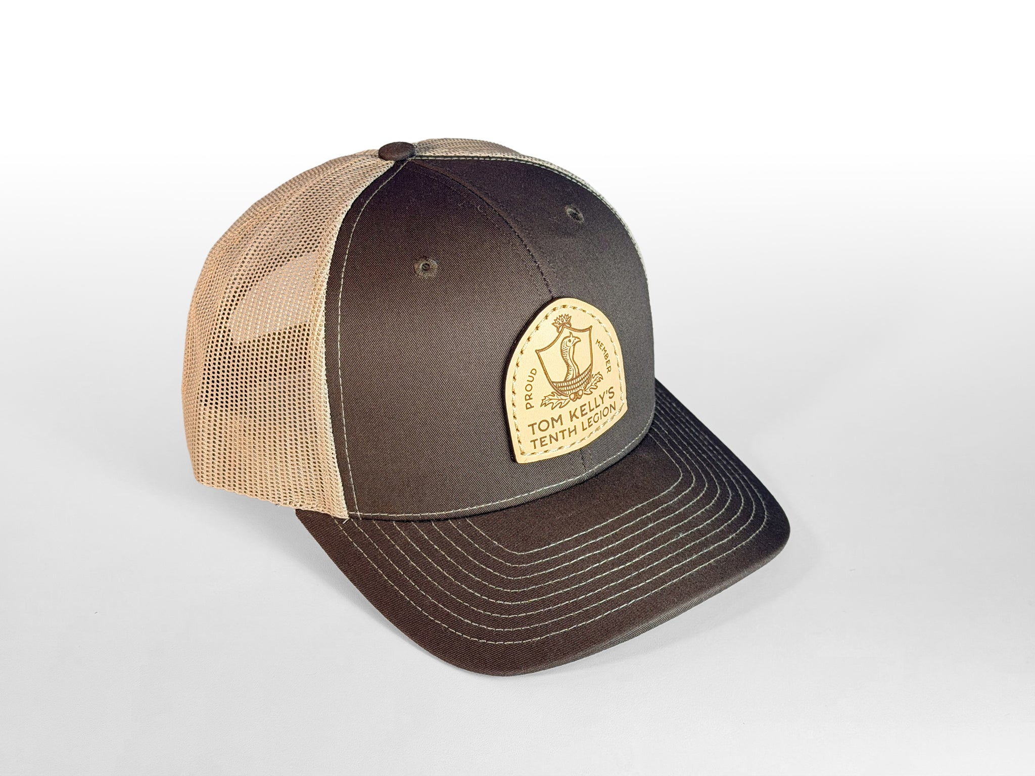 The Leather Patch Trucker Hat