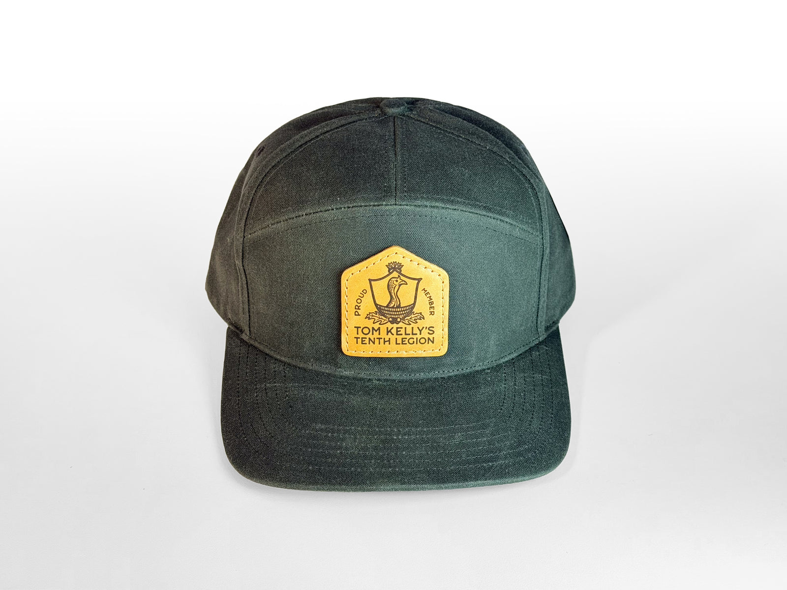 Pioneer Waxed Canvas Leather Patch Hat