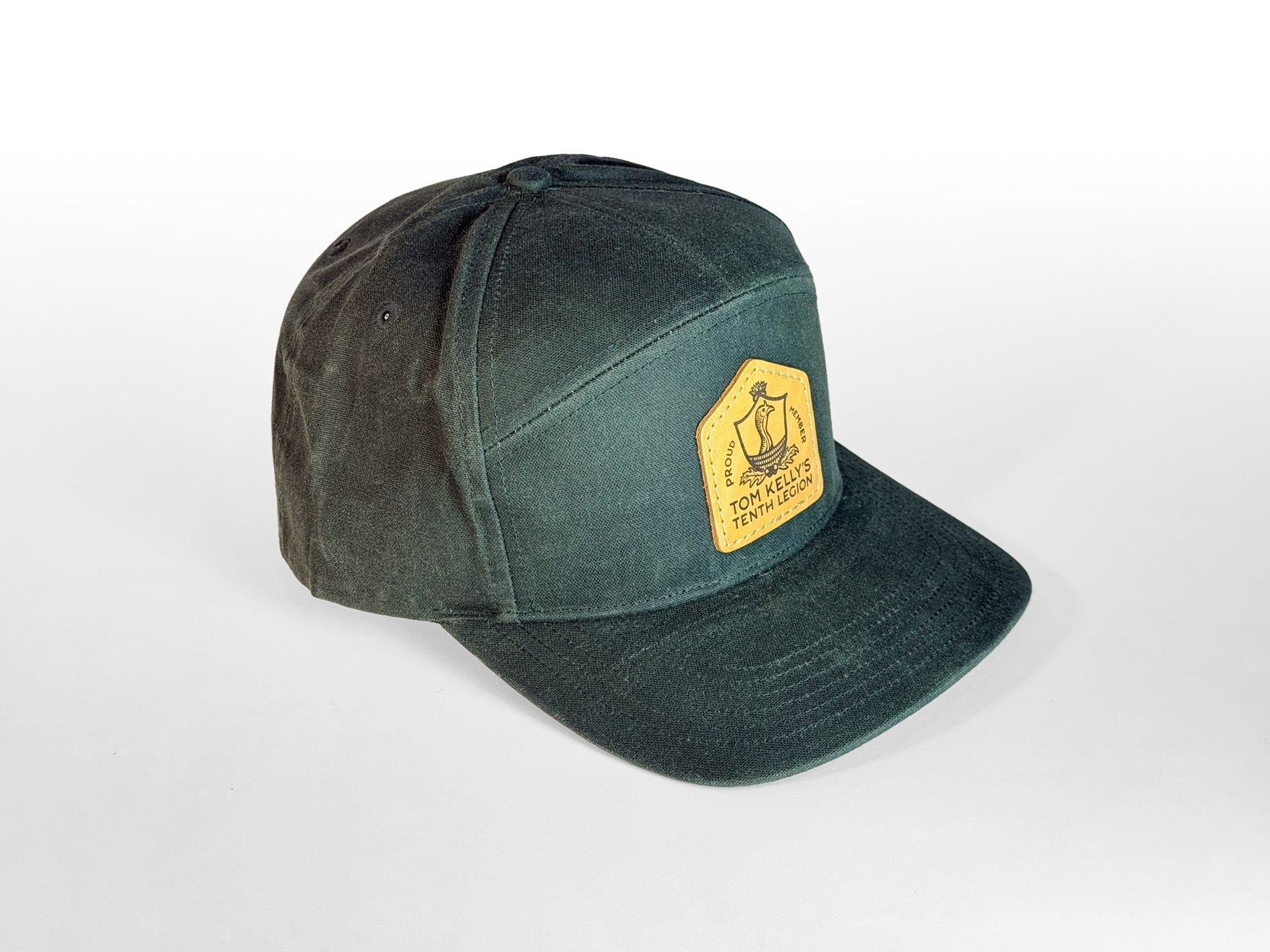 Pioneer Waxed Canvas Leather Patch Hat