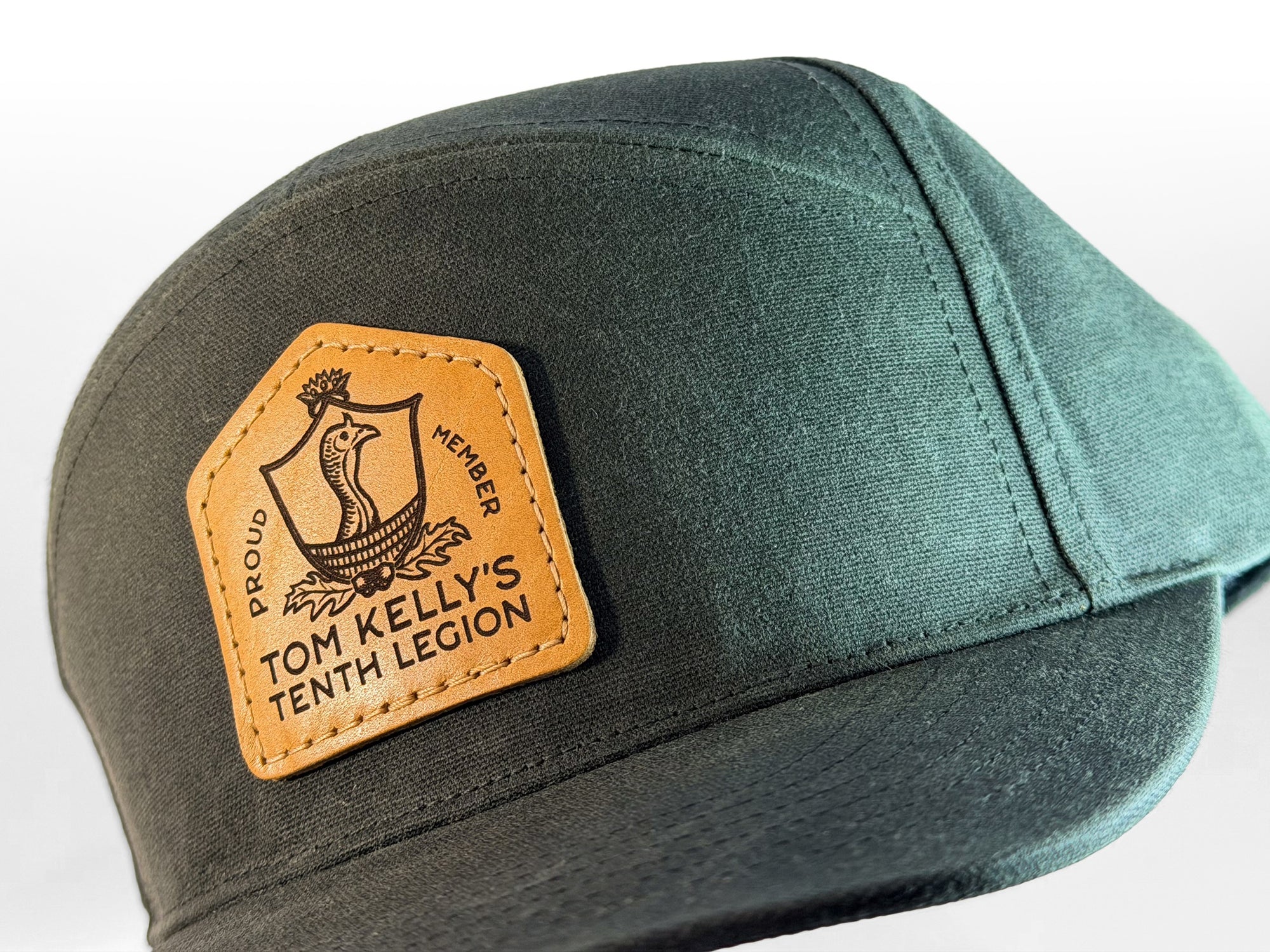 Pioneer Waxed Canvas Leather Patch Hat