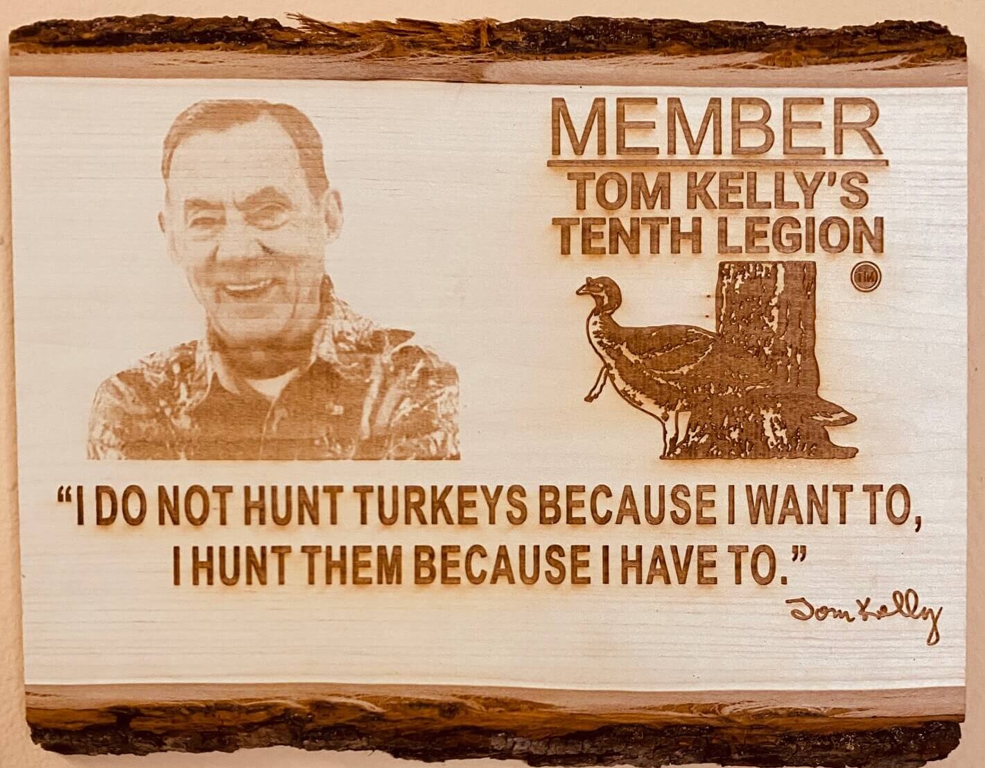 Tenth Legion Membership Plaque